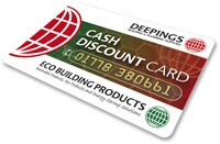 Deepings Cash Discount Card